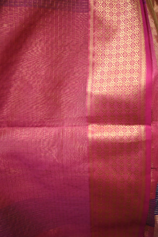 Purple Maheshwari Tissue Silk Saree-SRPMTSS42