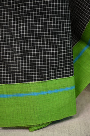 Big Checks Black Patteda Anchu With Border