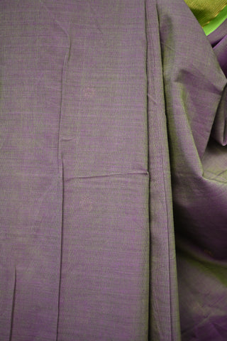 Two Tone Purple Cotton Paithani Saree - SRTTPCPS41