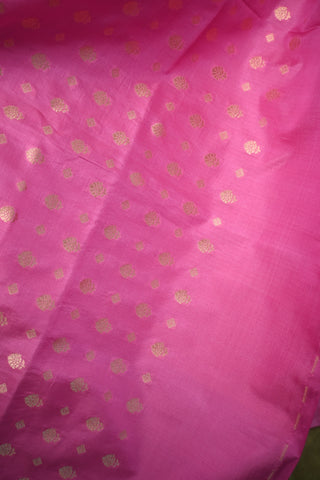 Pink Banarasi Silk Saree-SRPBSS90