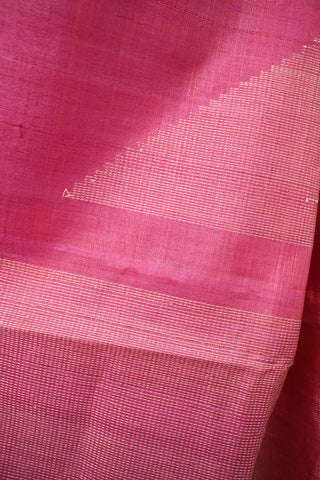 Pink Tussar Silk Saree - SRPTSS135
