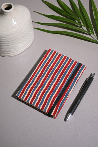 Red-Grey HBP Diary With Stripes