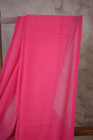 Dark Pink Mulmul Cotton Saree-SRDPMCS31