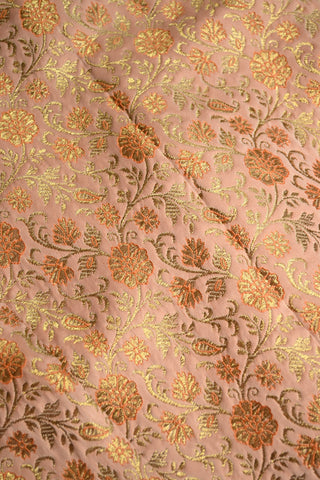 Baby Pink Banarasi Silk Blouse