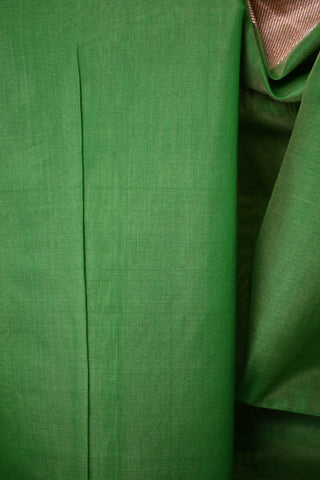 Green Chanderi Silk Saree-SRGCSS38