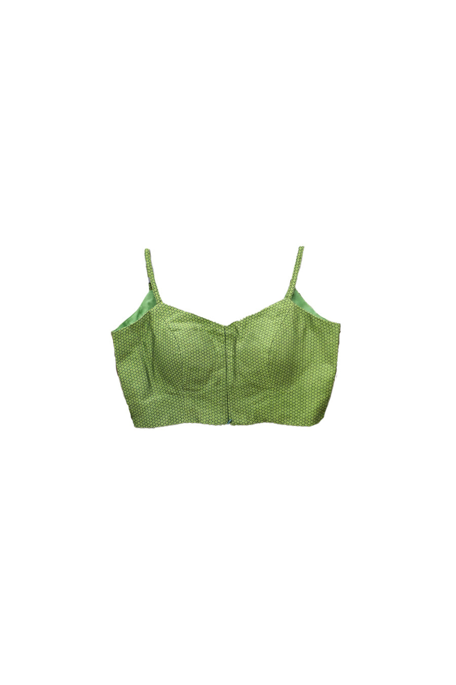 Parrot_Green_Sleeveless_Khun_Blouse_With_Green_Border-SRPGKB105.jpg