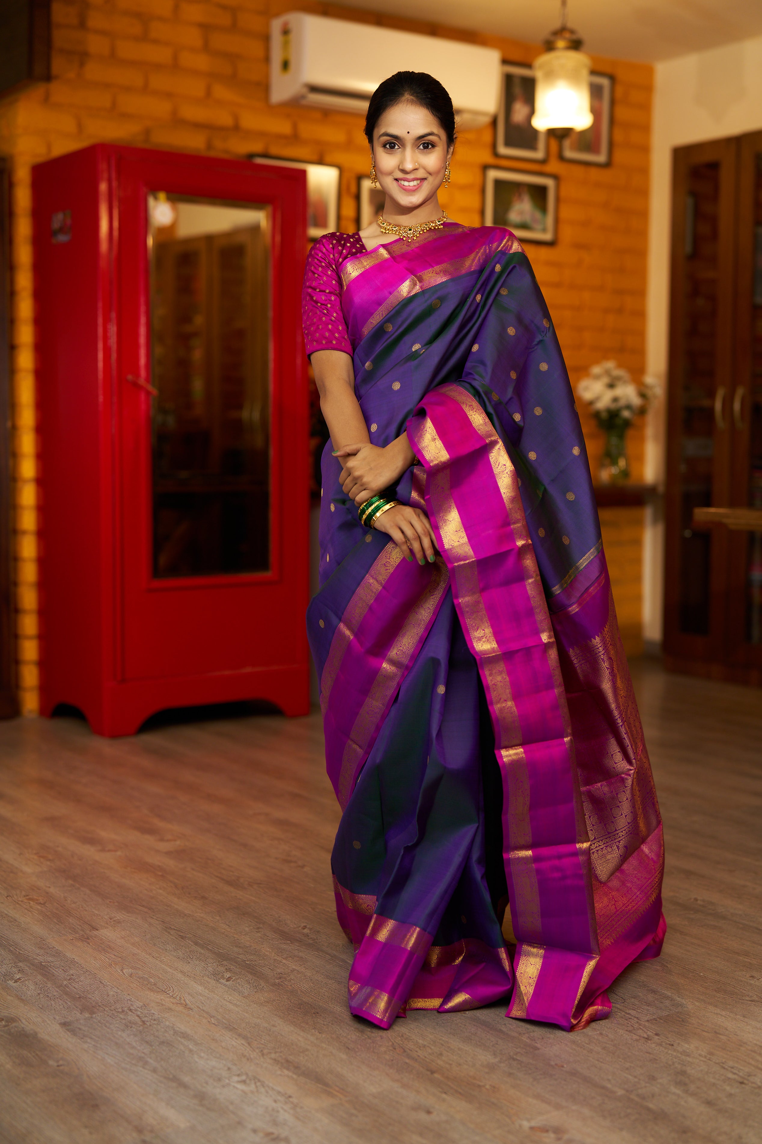 Mul Ruffle Sarees – Sayali Rajadhyaksha Sarees