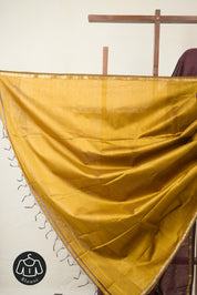 Coffee Brown Maheshwari Saree - SRCBMS1070