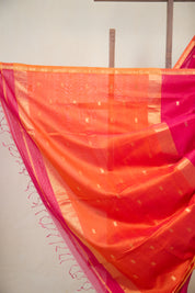 Rani Pink Maheshwari Saree - SRRPMS1069