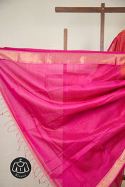 Brick Maheshwari Saree - SRBMS1078