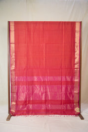 Brick Maheshwari Saree - SRBMS1078
