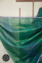 Green Maheshwari Saree - SRGMS1065