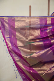 Purple Maheshwari Saree - SRPMS1062