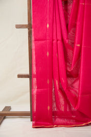 Pink Maheshwari Saree - SRPMS1061