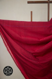Maroon Cotton Paithani Saree - SRMCPS725