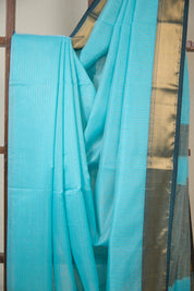 Aqua Maheshwari Saree - SRAMS1077