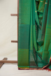 Green Maheshwari Saree - SRGMS1063