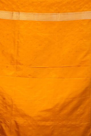 Mango Yellow Banarasi Silk Saree - SRMYBSS131