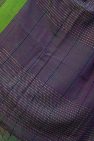 Purple Bengal Cotton Saree-SRPBCS37