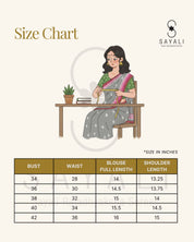 Aqua Green HBP Cotton Sleevless Blouse-SRACSB126