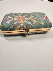 Light Green Patola Clutch- SRLGPC20