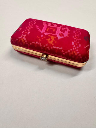 Pink Patola Clutch- SRPPC27