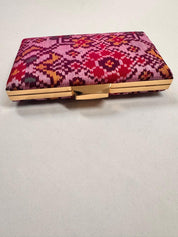 Onion Pink Patola Clutch- SROPPC29