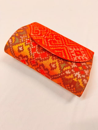 Orange Patola Clutch- SROPC34