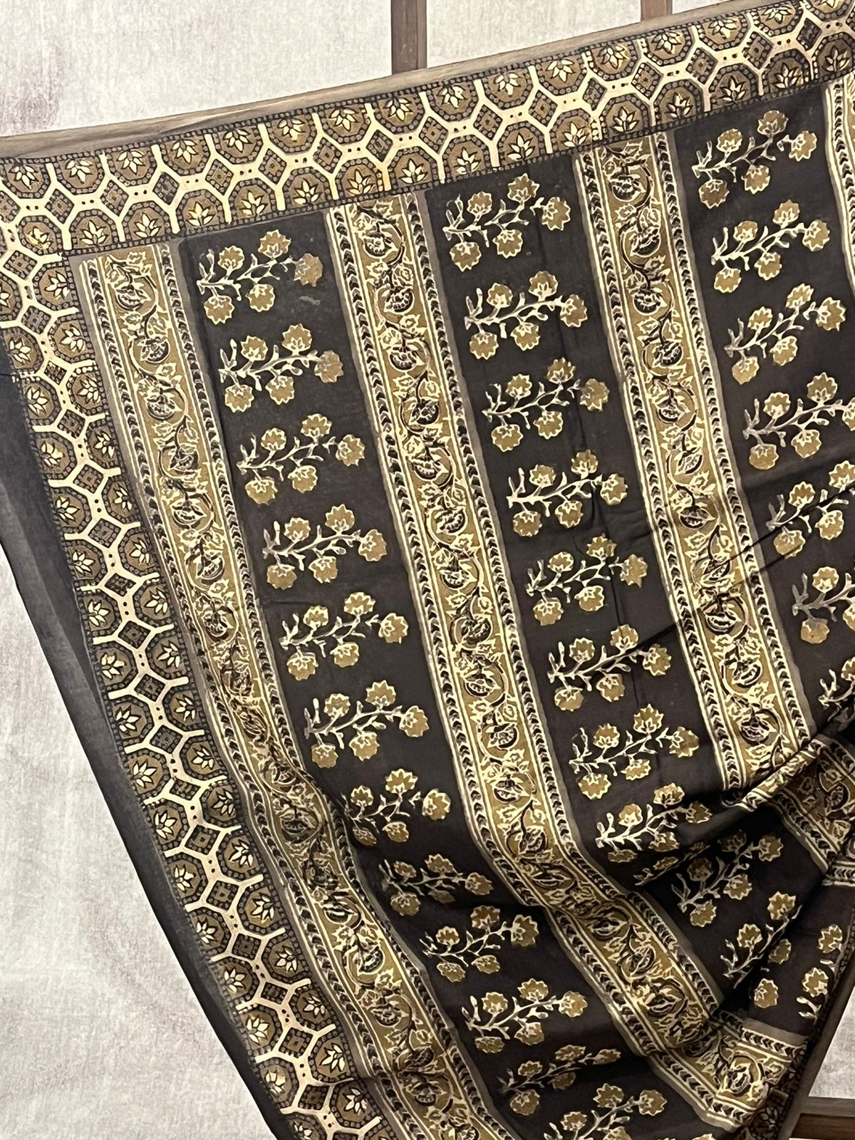 Beige HBP Cotton Saree - SRBCS1714