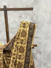 Beige HBP Cotton Saree - SRBCS1796