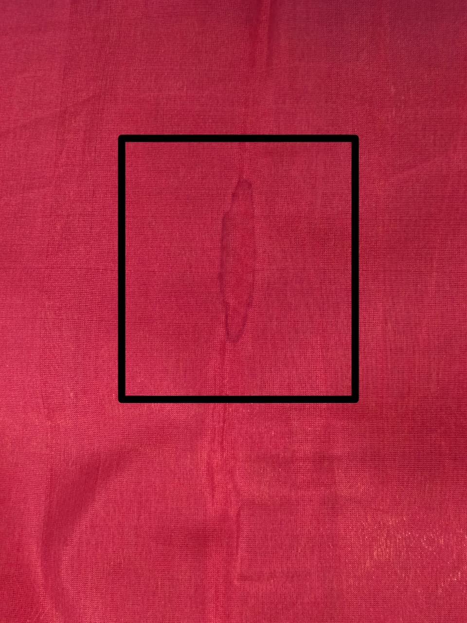 Two Tone Orange Gadwal Cotton Silk Saree (DEFECT) - SRTTOGCSS123-PI