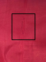 Two Tone Orange Gadwal Cotton Silk Saree (DEFECT) - SRTTOGCSS123-PI