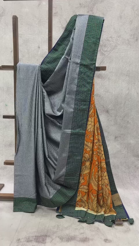 Gray Signature Khun Saree - SRGSKS42