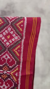 Green Rajkot Patola Silk Saree-SRGRPSS103